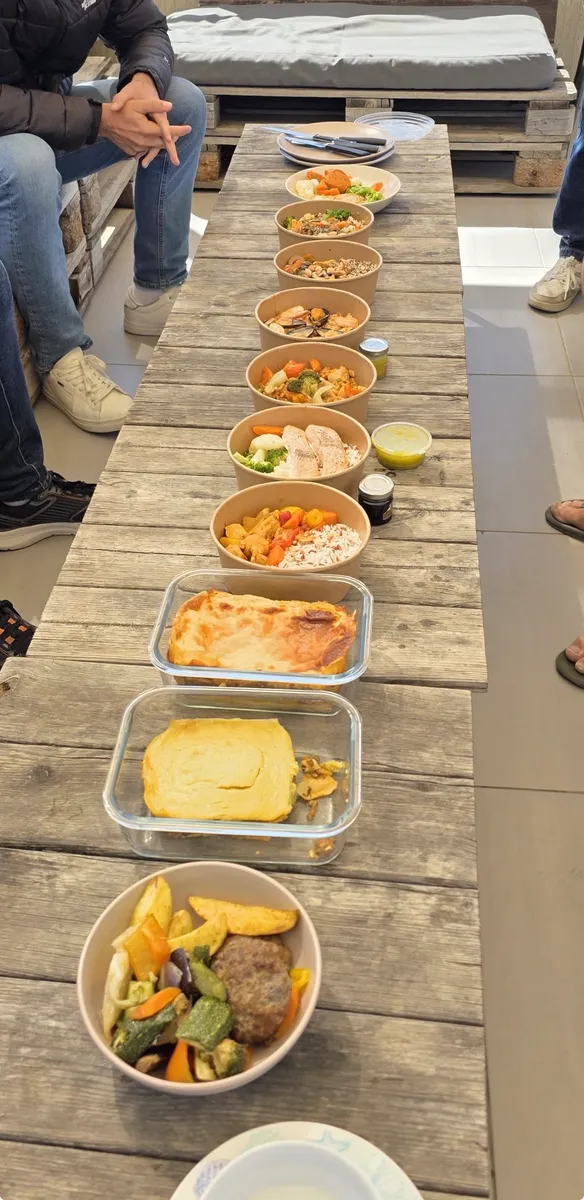 Home-cooked meal made from scratch